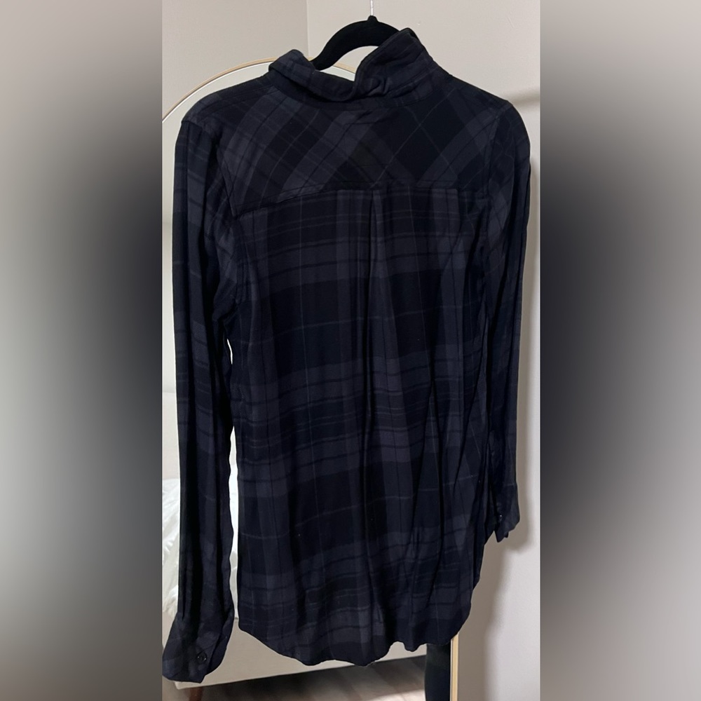 Rails Hunter Button Down Shirt In Size Xs Charcoa… - image 4